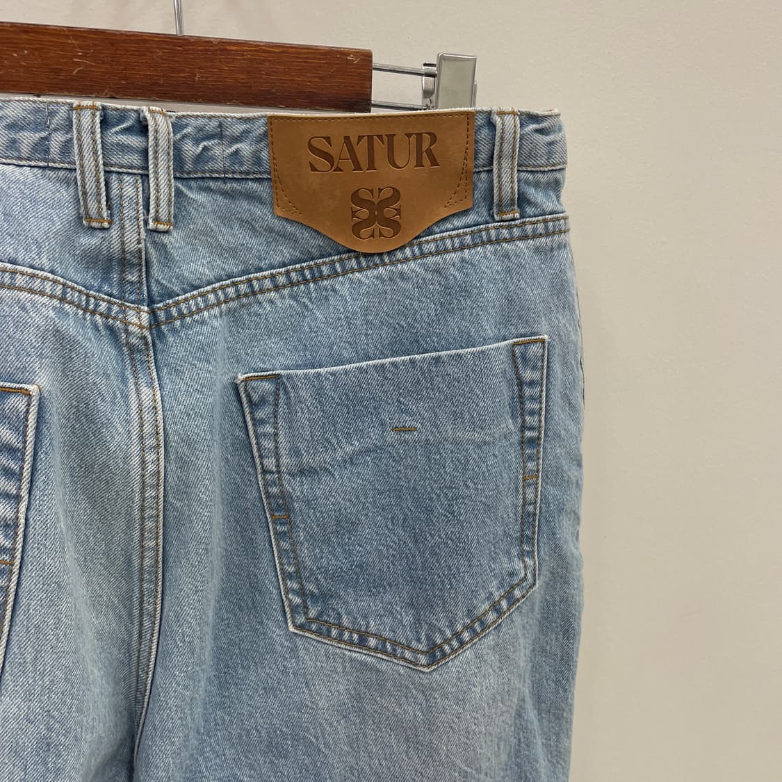 세터 연청 데님 팬츠 XL 상품이미지4