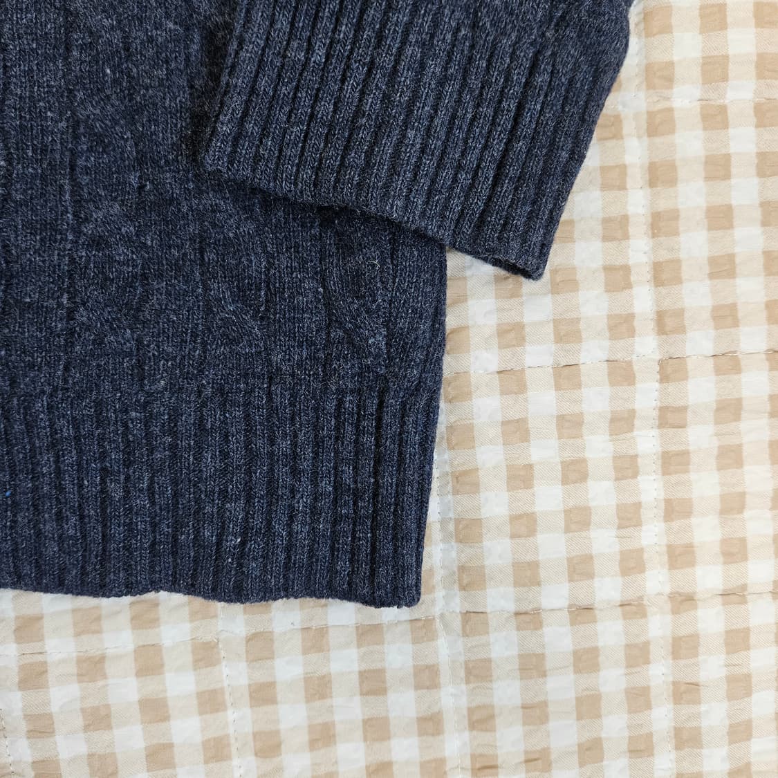 라코스테 울100 꽈베기 니트 남자100 상품이미지4