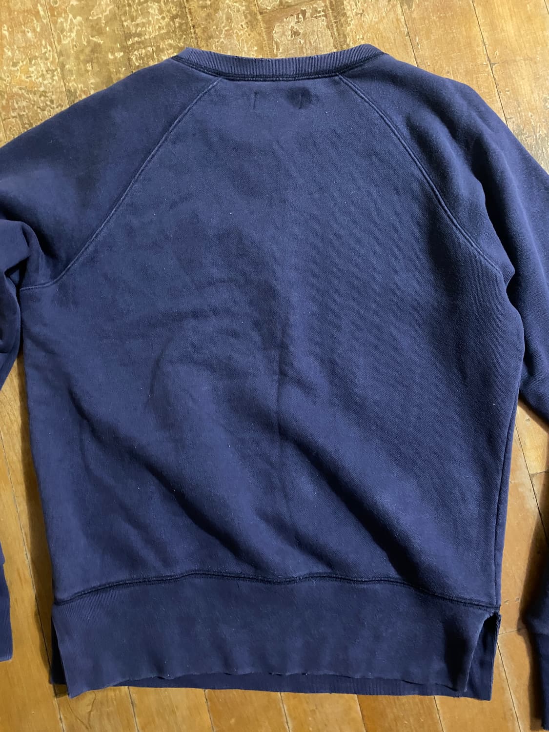 메종키츠네 네이비 맨투맨 S 상품이미지4