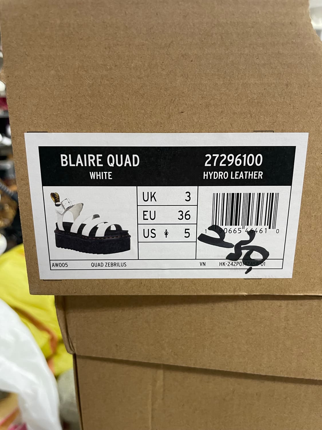 닥터마틴 블레어 쿼드 샌들 uk3 (박스o) (gr-4636) 상품이미지7