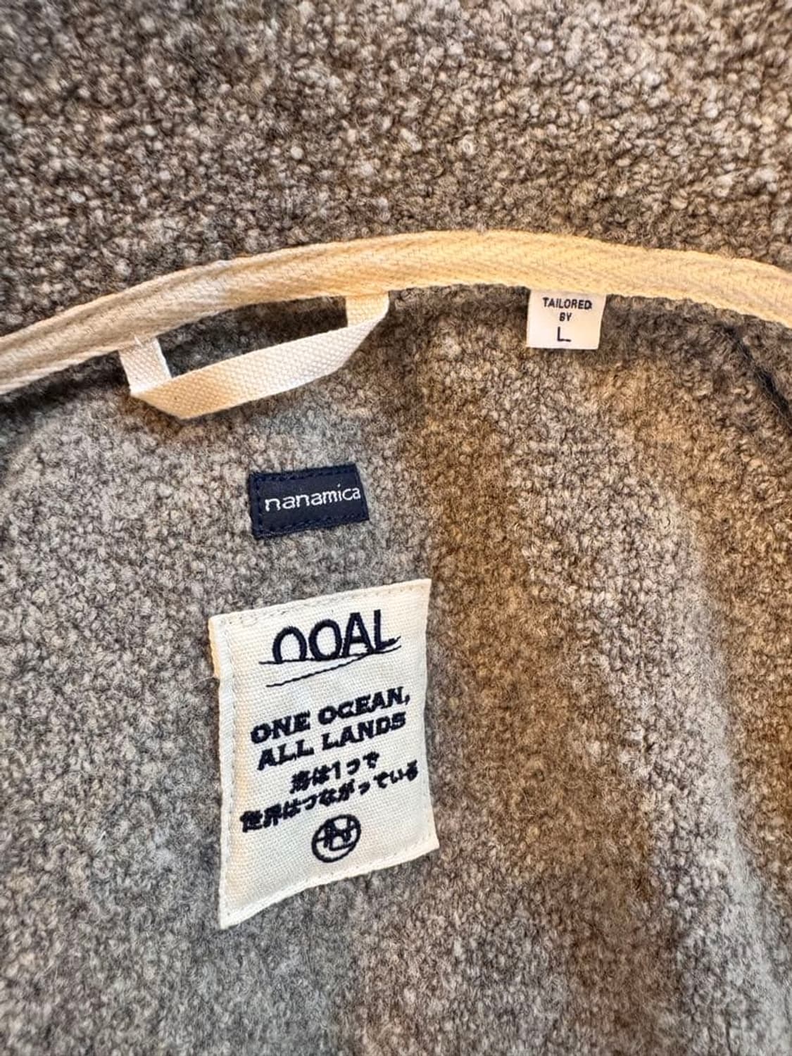 나나미카 보일드 울 플리스 자켓 상품이미지3