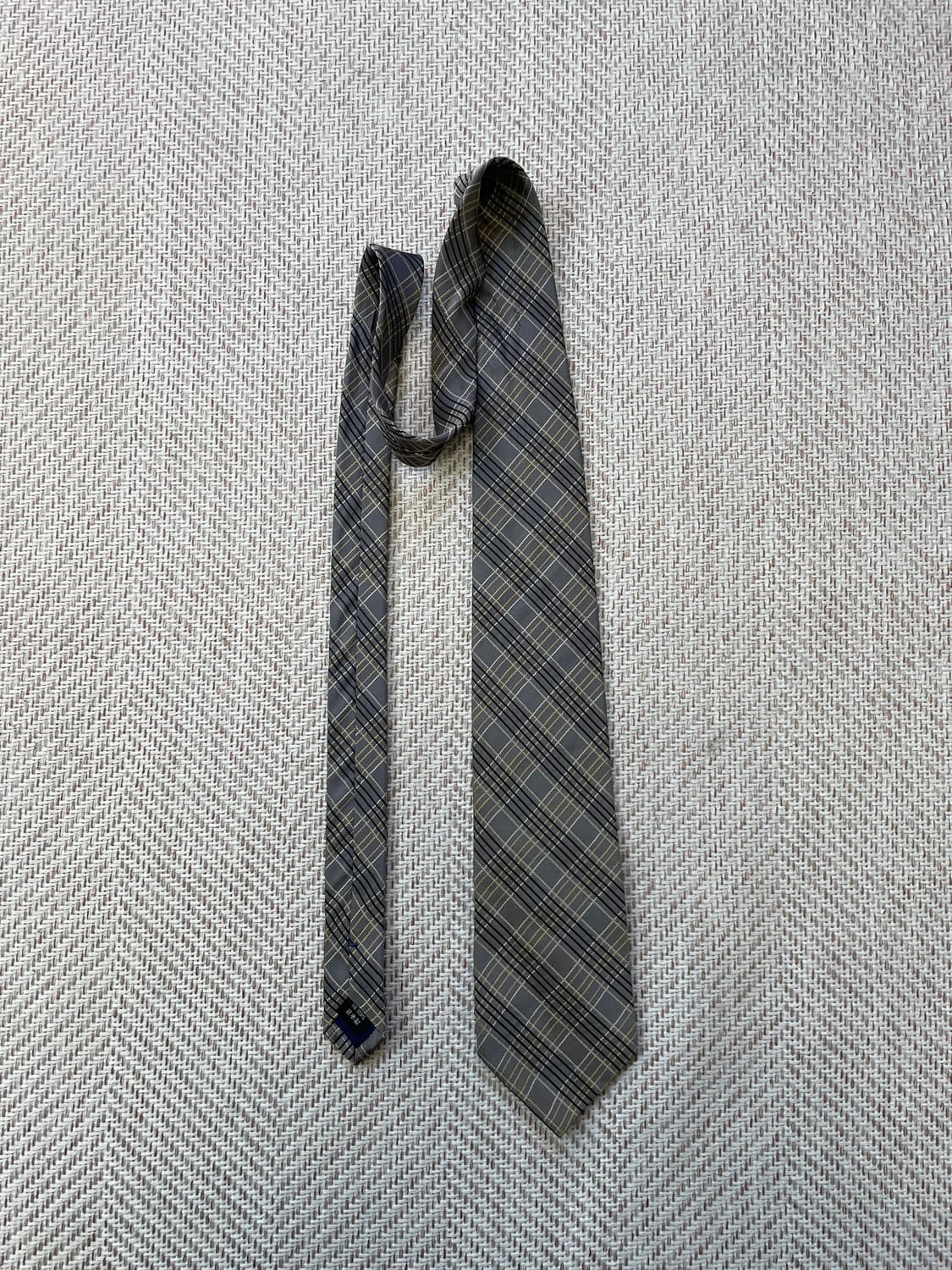 간사이 야마모토 체크 넥타이  J03754 상품이미지5