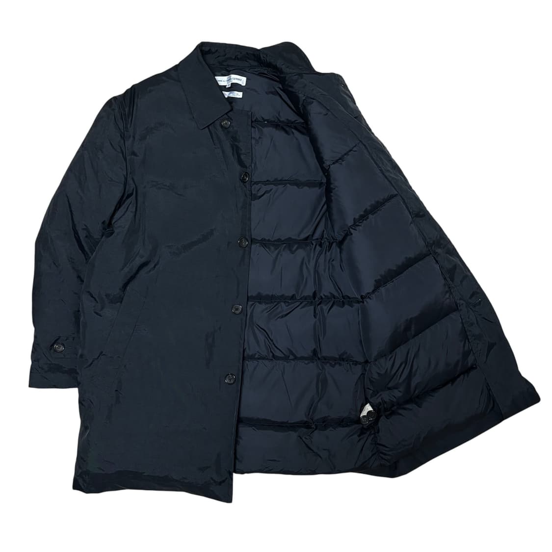 [S] 꼼데가르송 셔츠 푸퍼 나일론 코트 상품이미지4