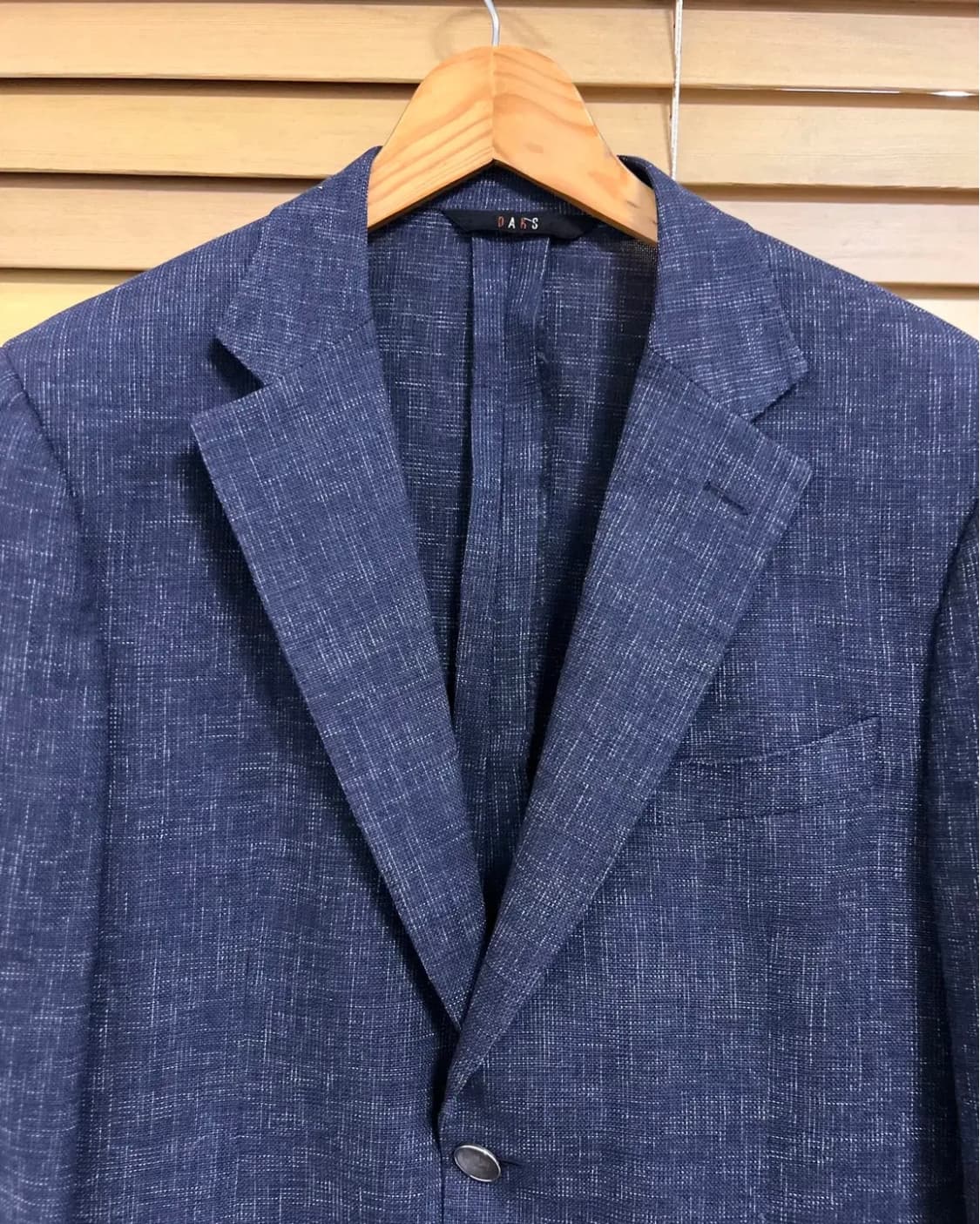 닥스 남성 네이비 울코튼자켓 97-82-165 상품이미지1