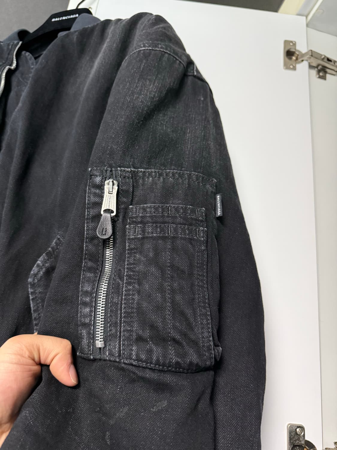 [S] 25fw 발렌시아가 데님봄버 상품이미지4