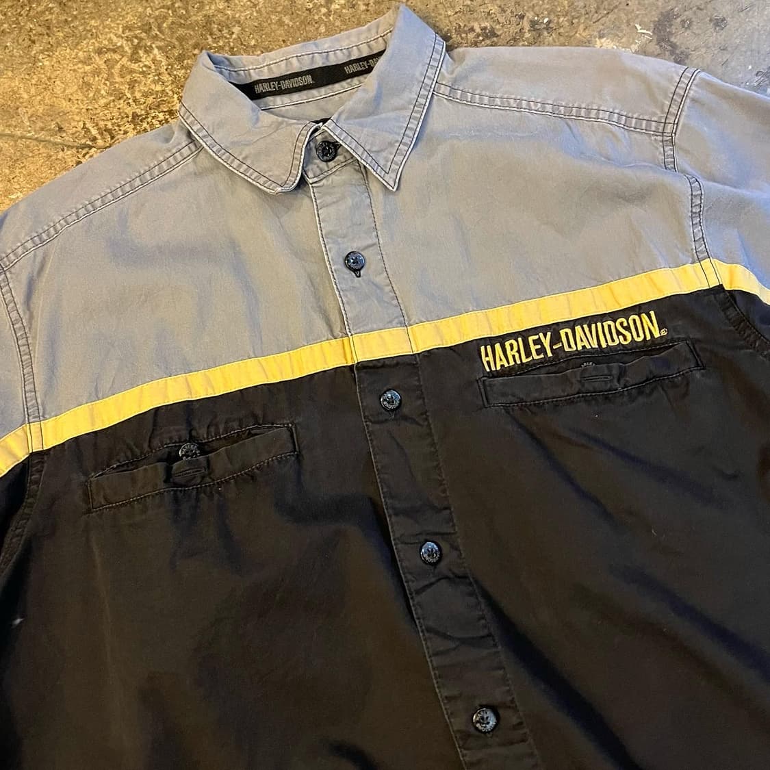 Harley-Davidson 자수 셔츠 상품이미지3
