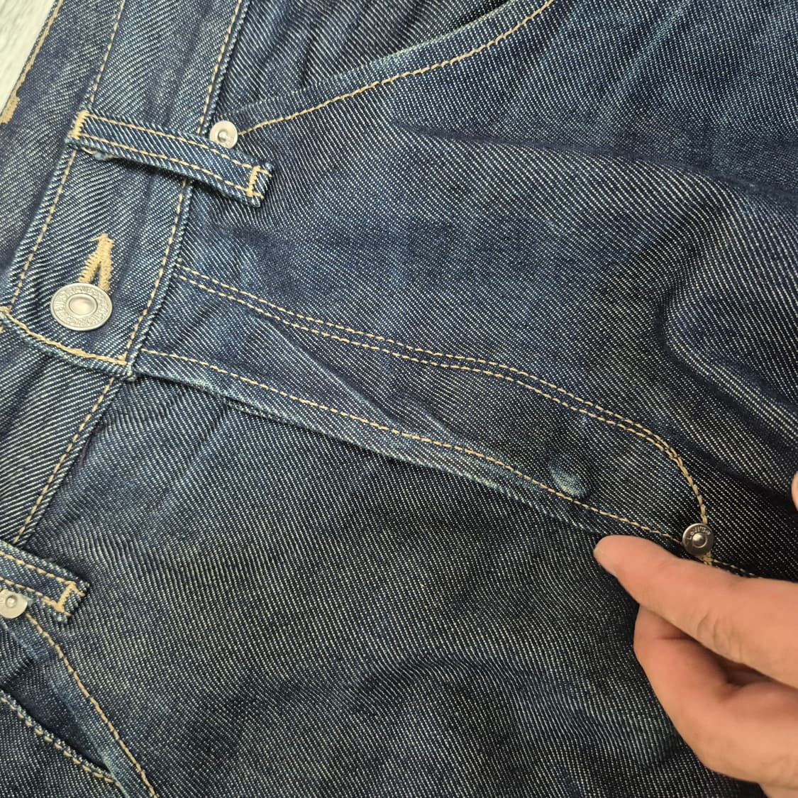 00's Levis 신치백 엔지니어드 진 34/32 상품이미지7