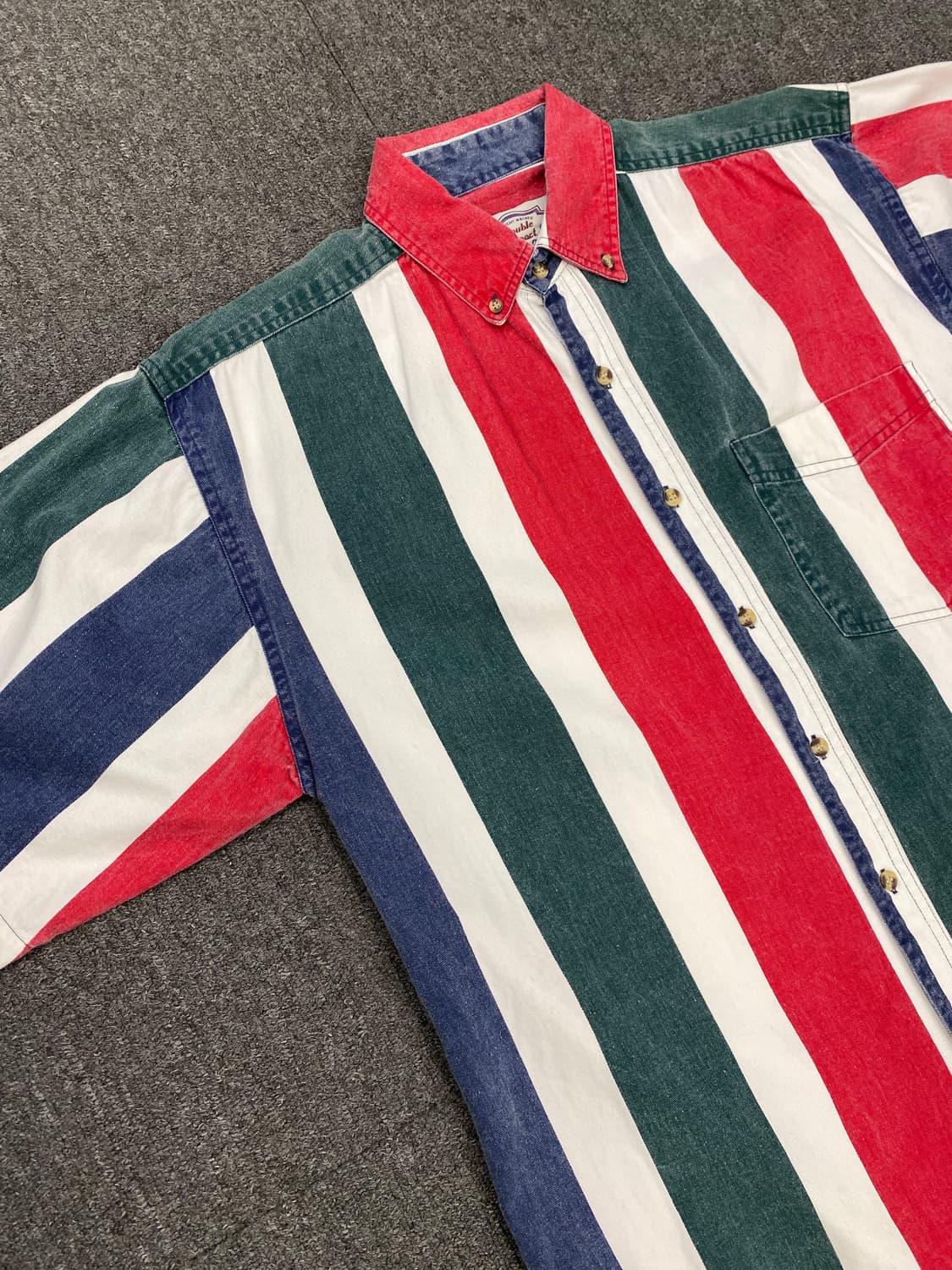 더블임팩트 스트라이프 반팔 셔츠 상품이미지3