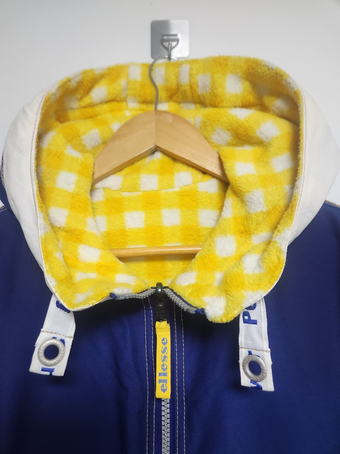 엘레쎄Ellesse 빈티지 썬플라워 리버시블아노락 자켓 M~L - J27 상품이미지6