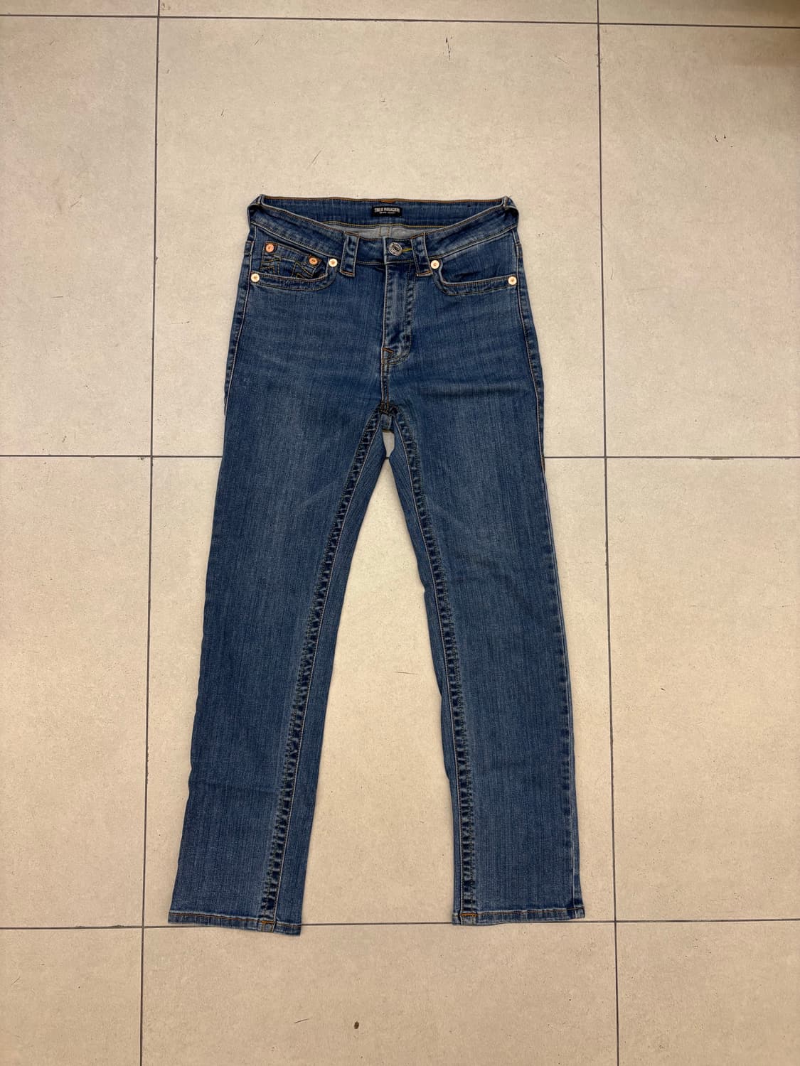 트루릴리전 스트레이트 데님팬츠 상품이미지5