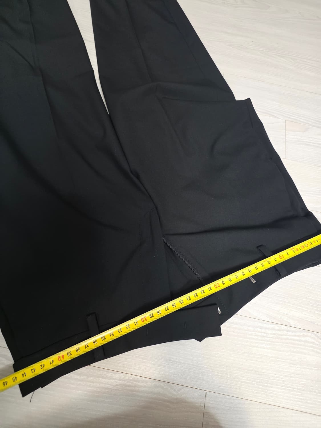 컨셉원 히든밴딩 테이퍼드 핏 슬랙스 32사이즈 상품이미지6