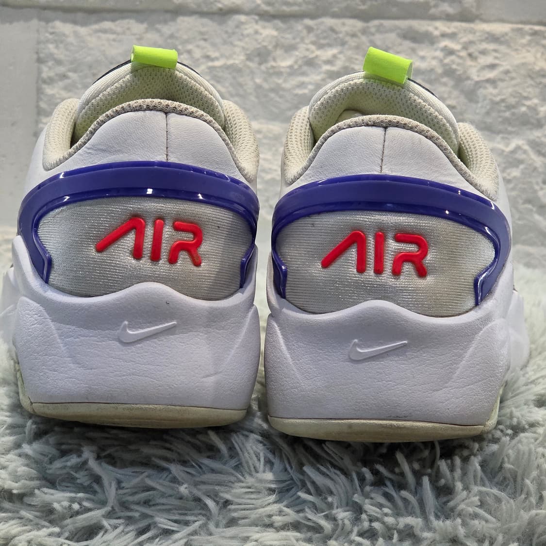 5q-16:나이키 에어맥스 CW1626103 화이트네온 (22.5cm) 상품이미지3