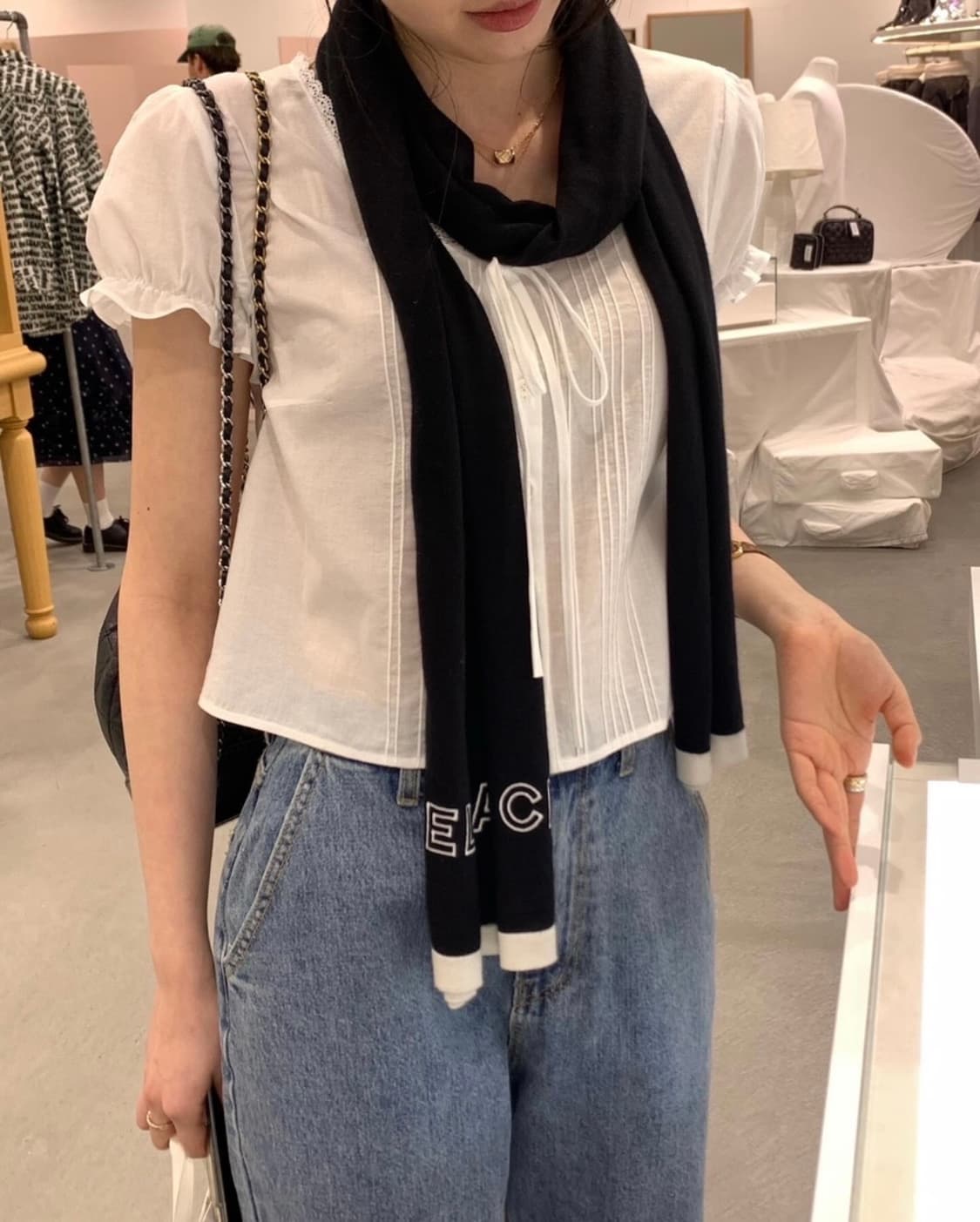 새상품) 르플레인 베이스 데님 (중청/ M사이즈) 상품이미지3