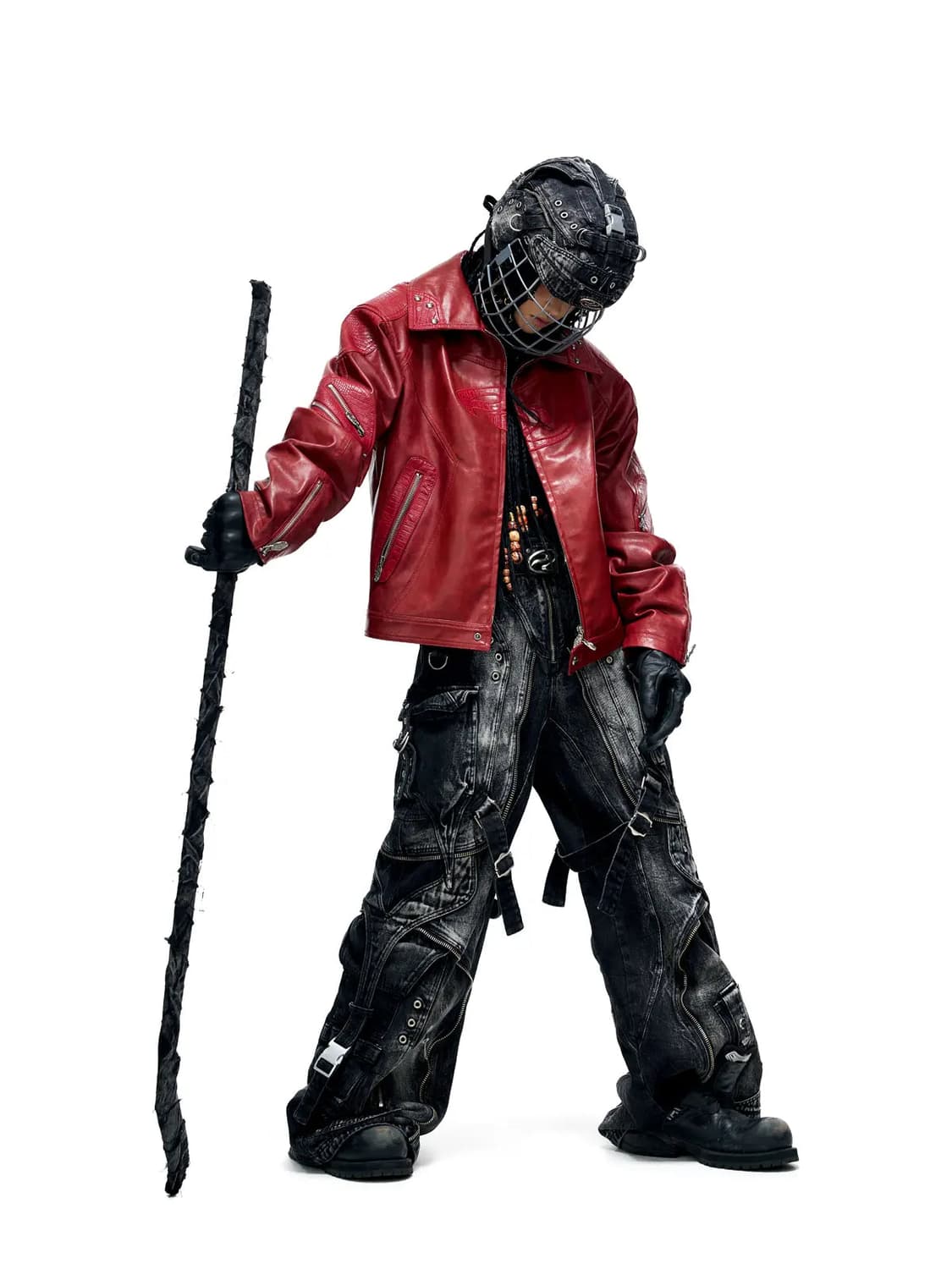 PERSONSOUL 하드웨어 디테일 배기 진 상품이미지3