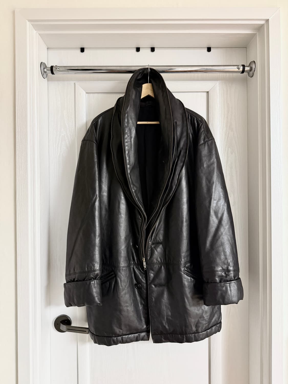 91AW Convertible Leather Jacket 상품이미지2