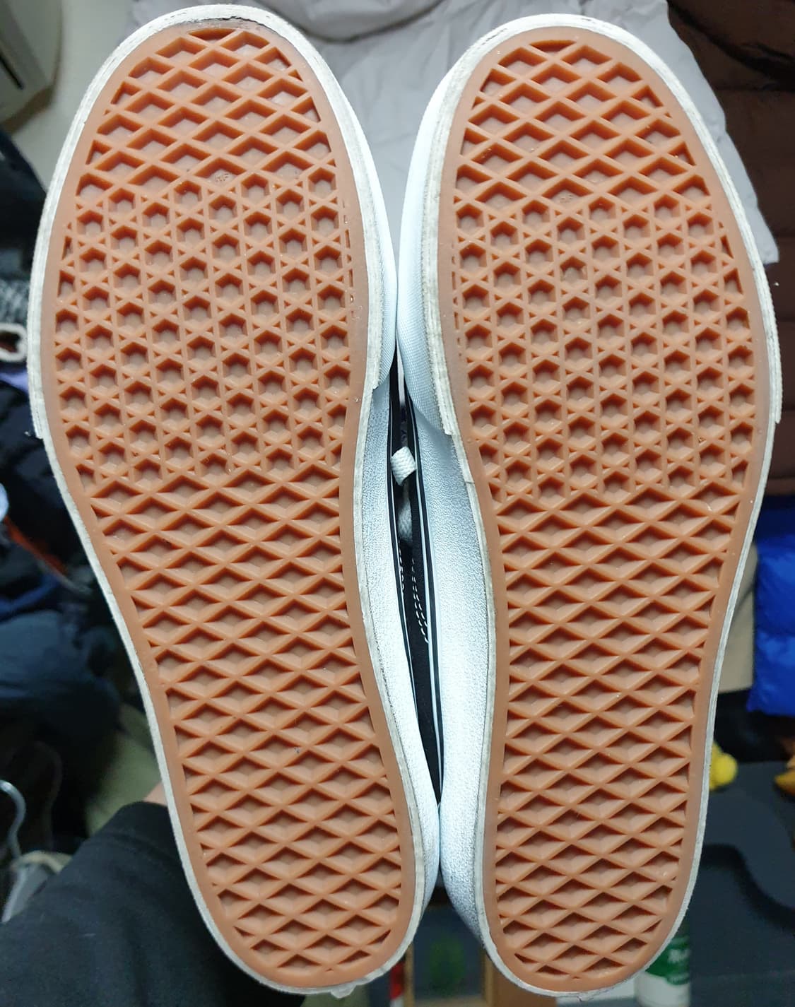 반스 올드스쿨 플랫폼 스니커즈 블랙 (270) 굽4cm 상품이미지5