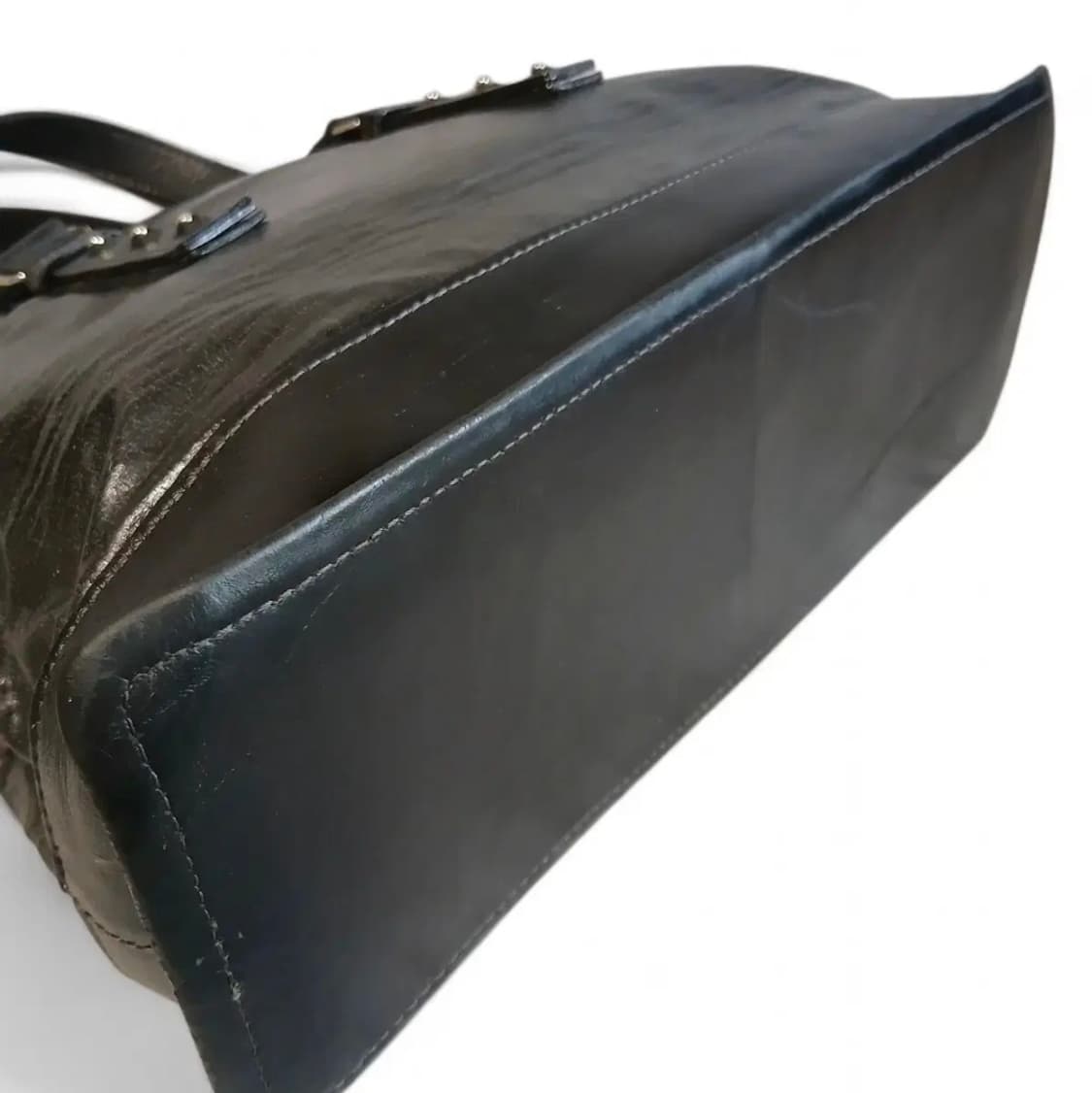 장폴고티에 버클 빈티지가공 레더 토트백y2k 상품이미지5