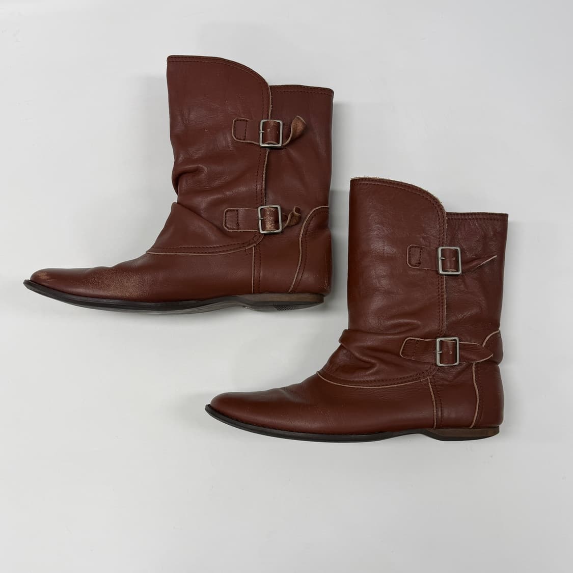 Sunao Kuwahara slouchy boots 상품이미지4