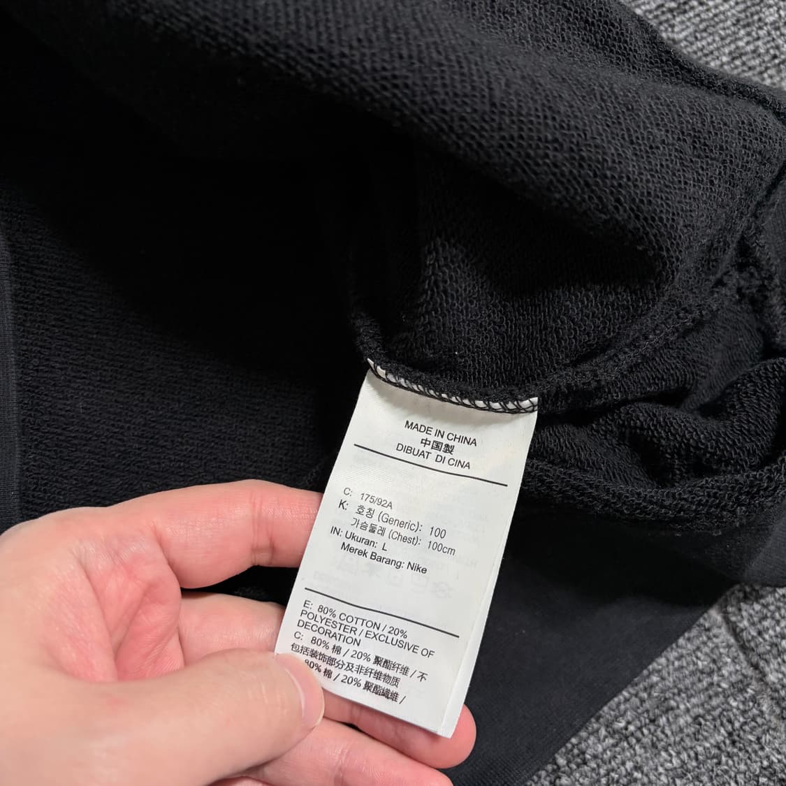 나이키 더블 스우시 맨투맨 상품이미지5