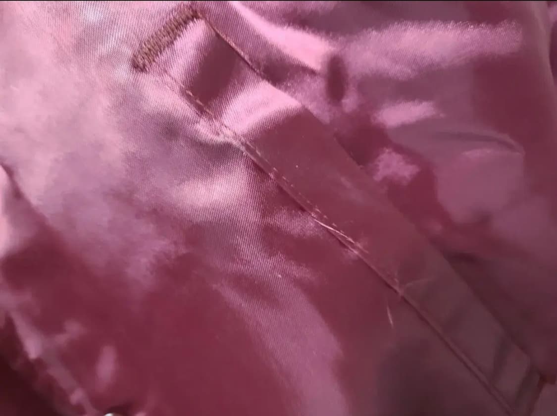 SWINGSTER 필라델피아 필리스 새틴 점퍼 버건디 상품이미지8