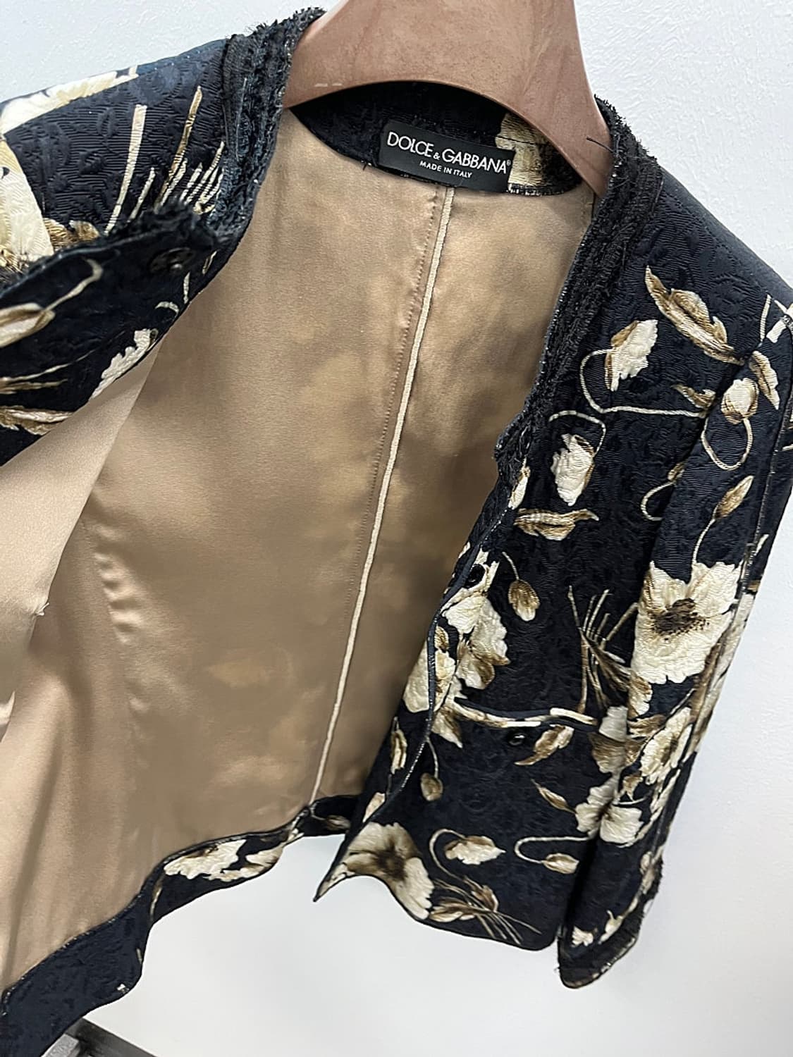 여) 돌체앤가바나 플라워 트위드자켓 상품이미지7