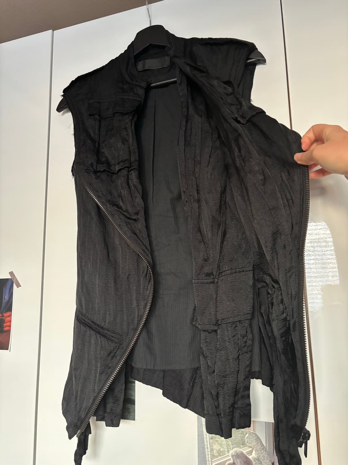 하이더아커만 실크(은사 혼방) 드레이프 자켓 상품이미지7