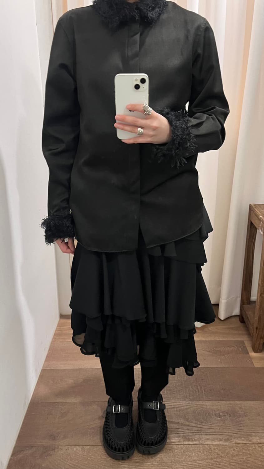Layer Frill Skirt Pants 상품이미지9