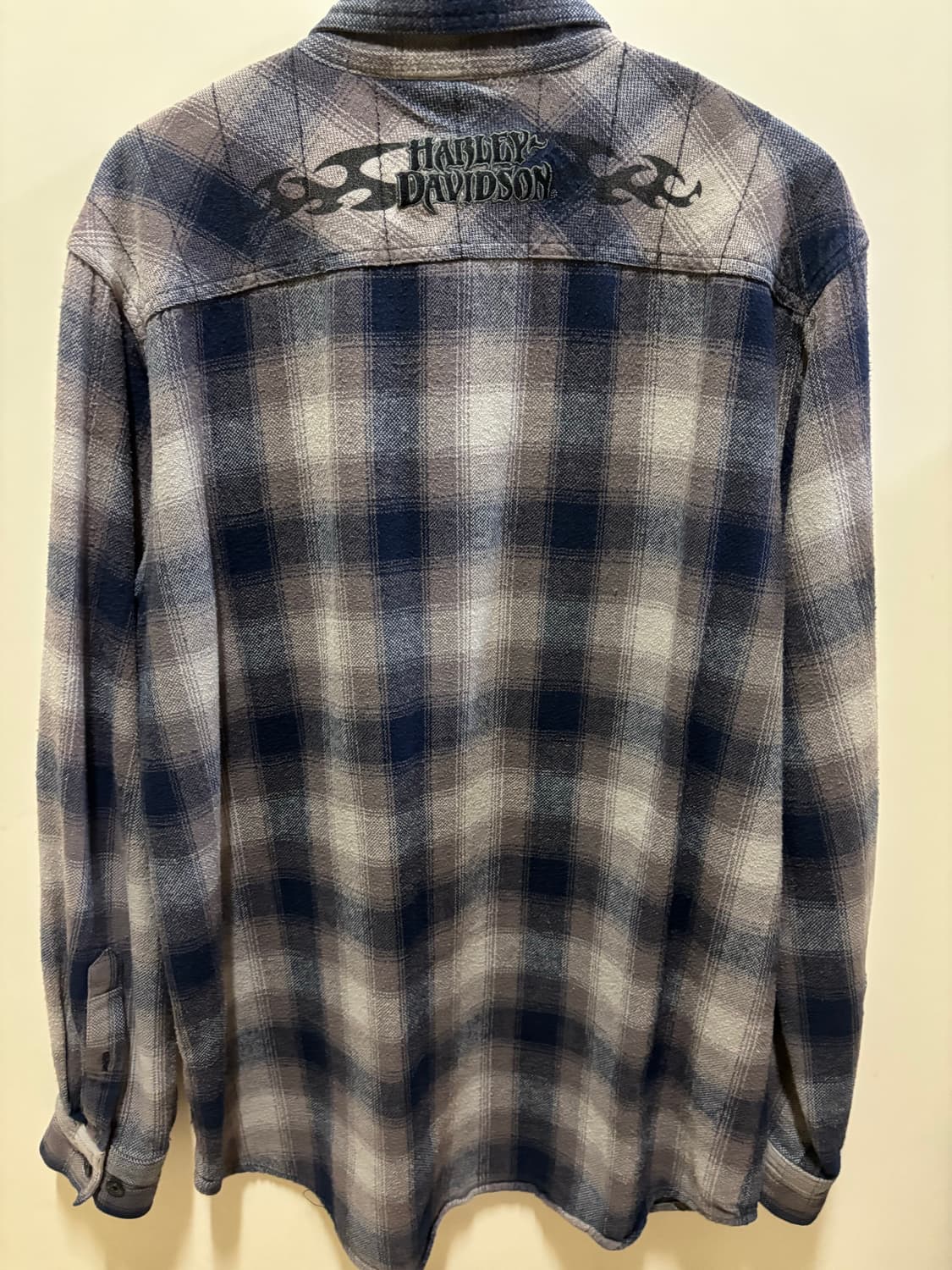 Harley davidson check shirt 상품이미지2