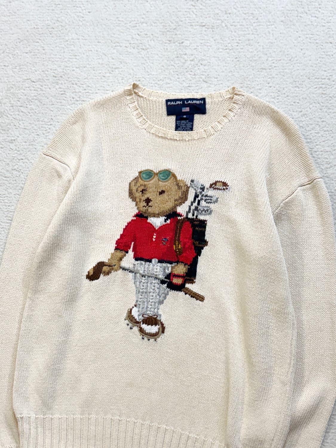 폴로베어 골프 니트 한정판 상품이미지1