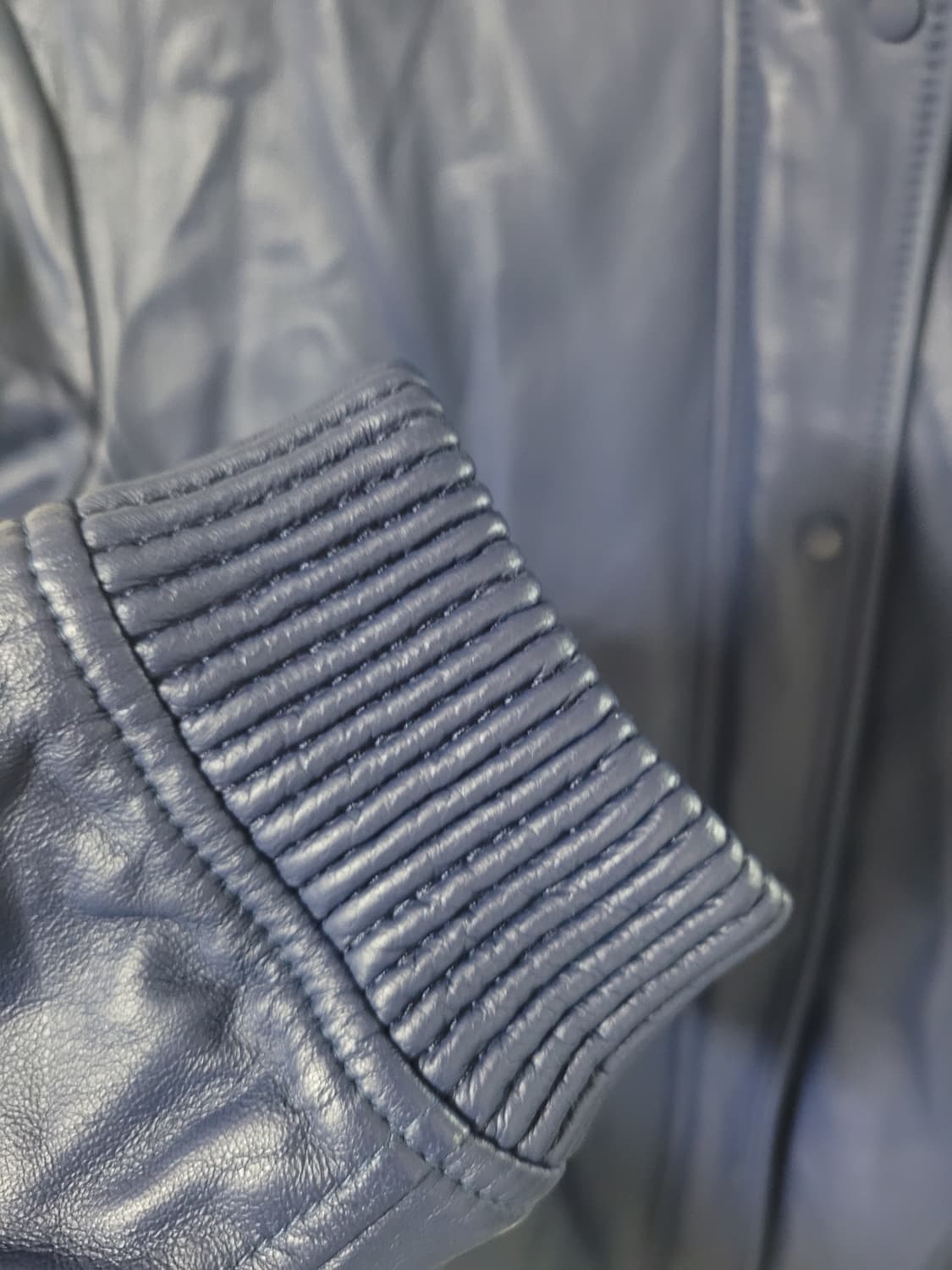 로보 양가죽 블루종 자켓 상품이미지7