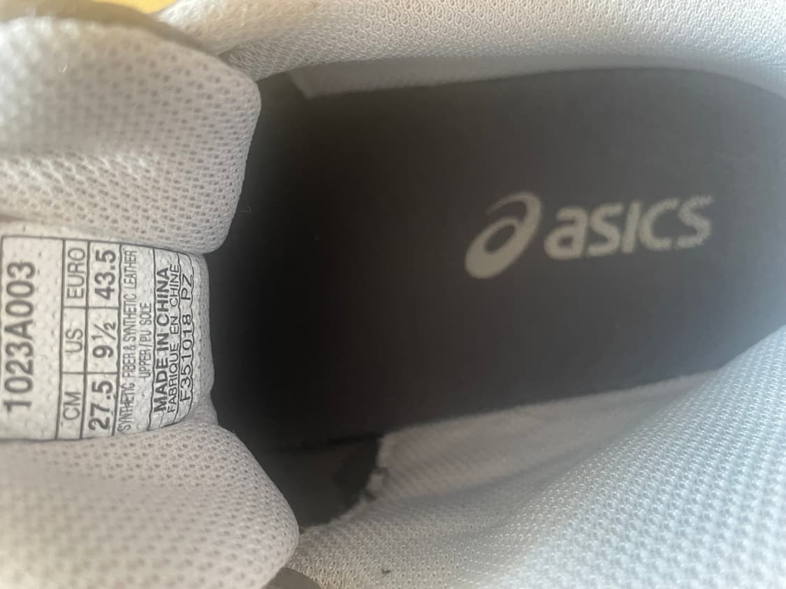 아식스 키코 젤소켓 275사이즈 상품이미지2