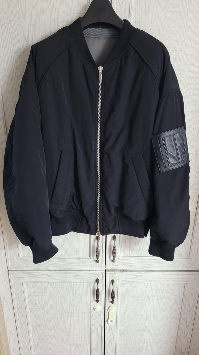 준지 / 22SS 블랙,그레이 리버서블 마원 / 46(105) 상품이미지3