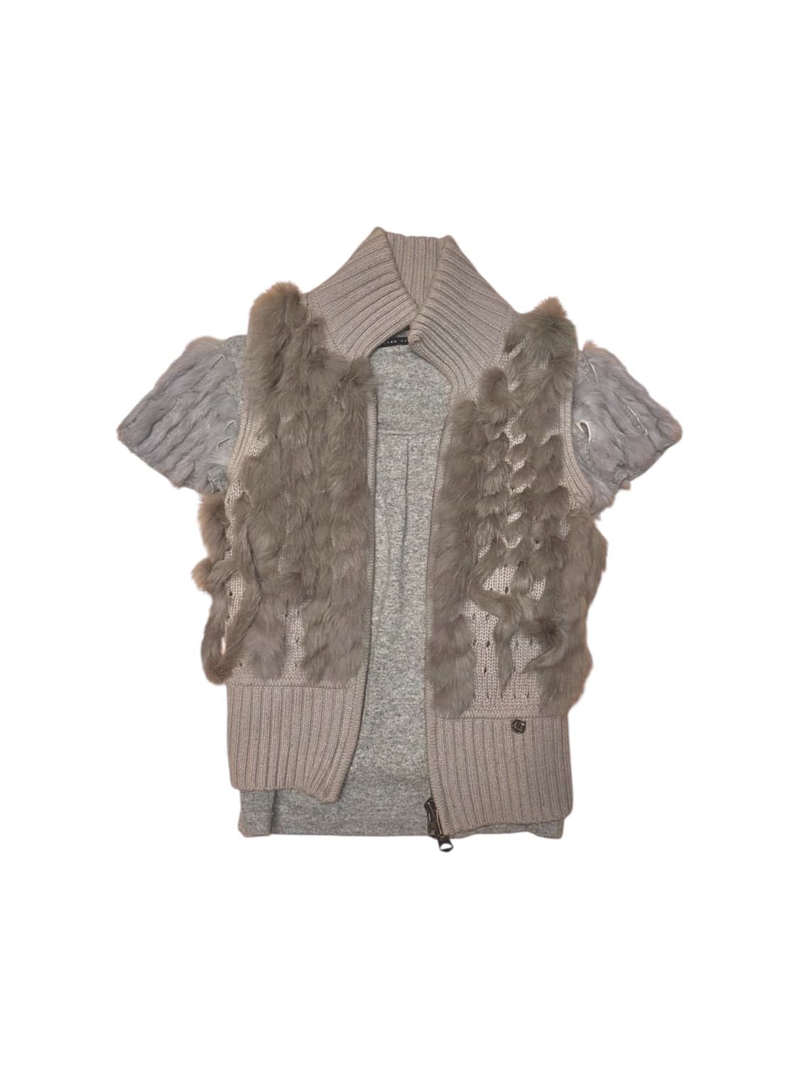 아르마니 익스체인지 퍼 트리밍 집업 세트 상품이미지1