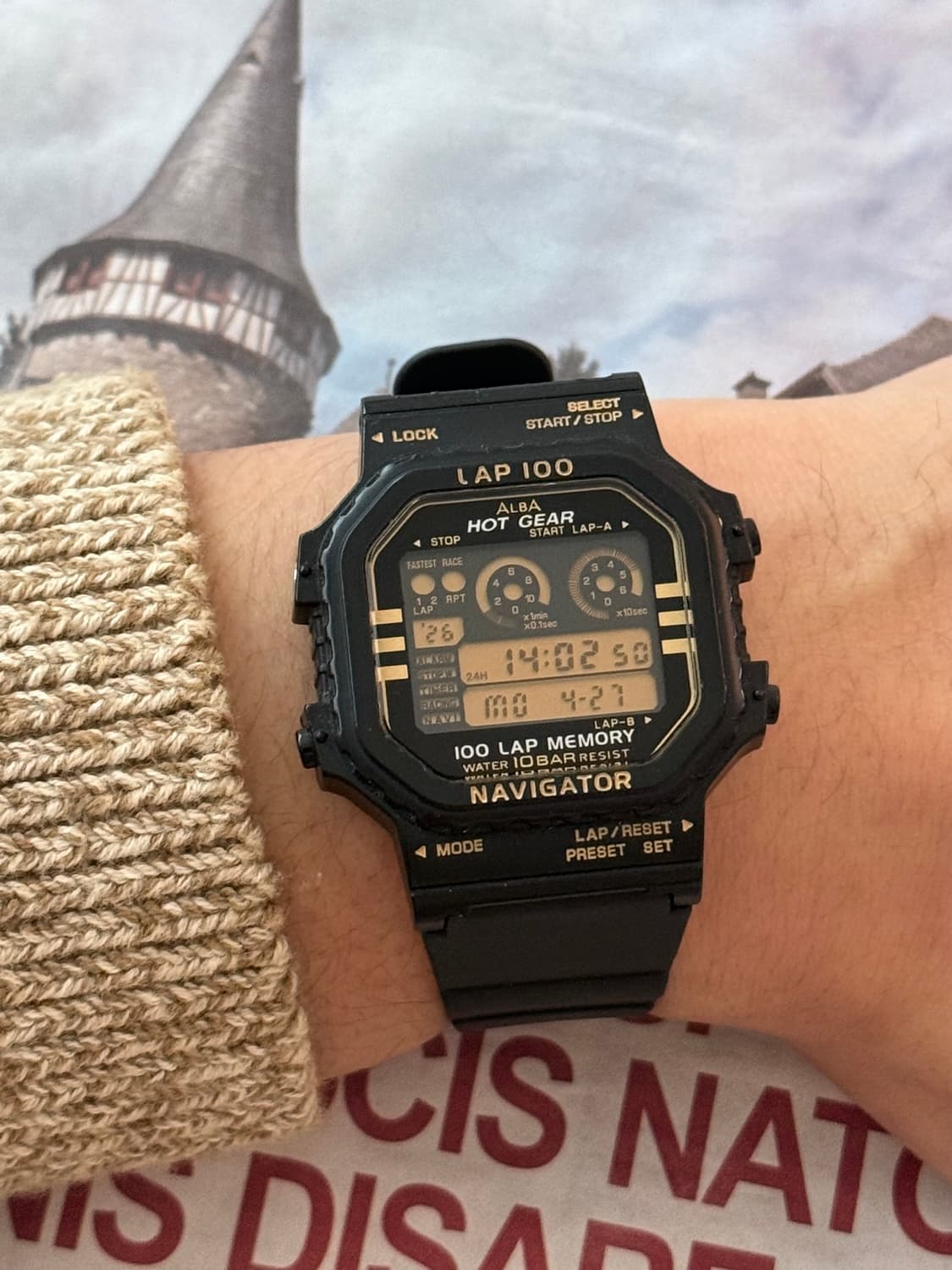 Seiko 세이코 ALBA HOT GEAR 네비게이터 상품이미지6