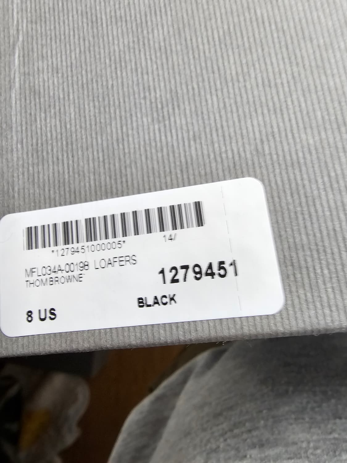 톰브라운 페니 로퍼 풀세트(41사이즈/260~265) 상품이미지10