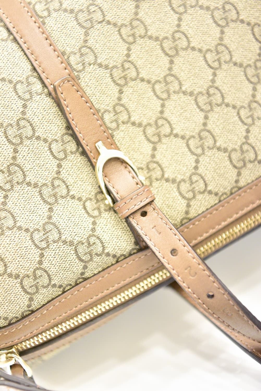 구찌 GG 수프림 보스턴백 (정품) 상품이미지8