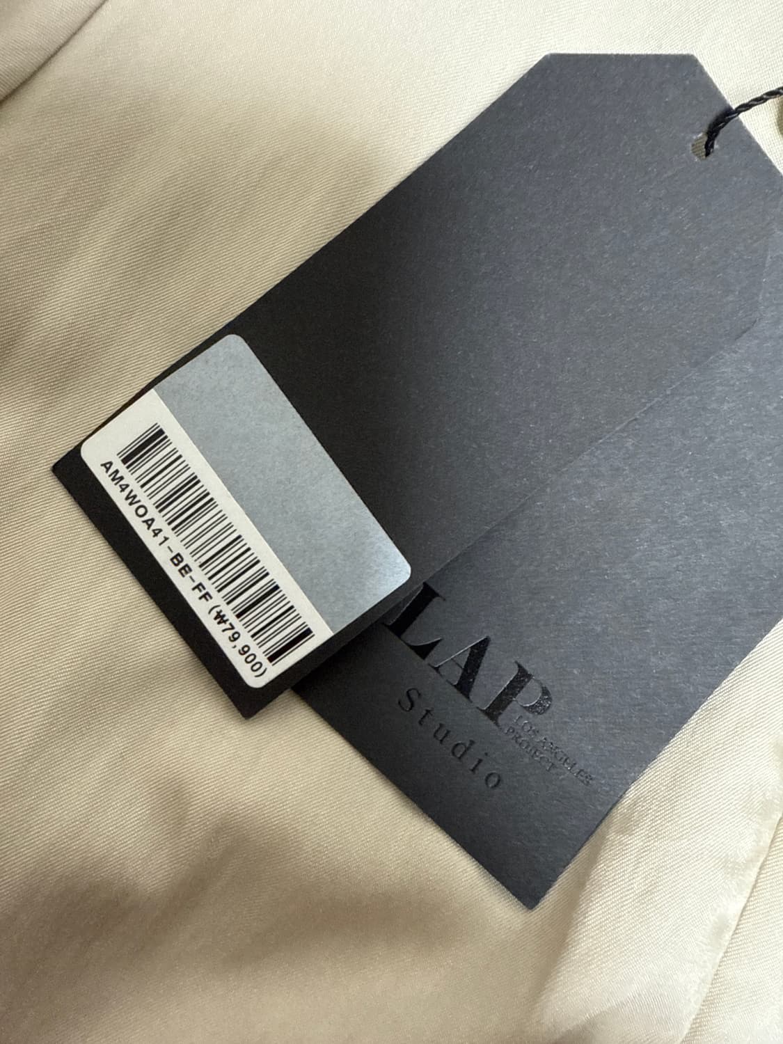 LAP 스튜디오 롱 원피스 새상품 상품이미지3