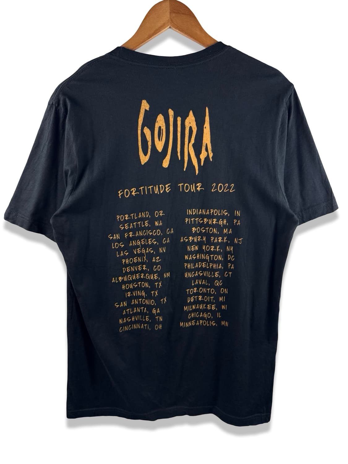 USA Gojira 그래픽 티셔츠3542 상품이미지2