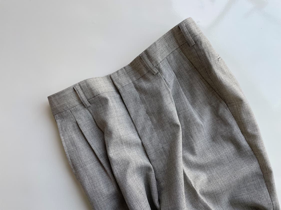 Summer wool blended 2 pleats w 상품이미지3