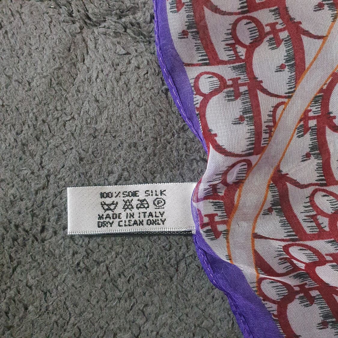 디올 오블리크 실크 스카프 머플러 상품이미지5