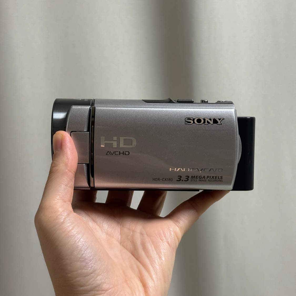 풀박스 SONY HDR-CX180 소니핸디캠 소니캠코더 빈티지캠코더 디카 상품이미지2