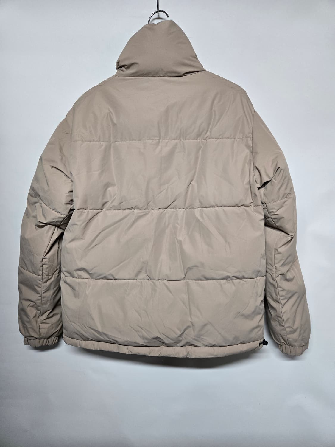 스파오 리버시블 숏패딩 S실버/브라운 상품이미지5