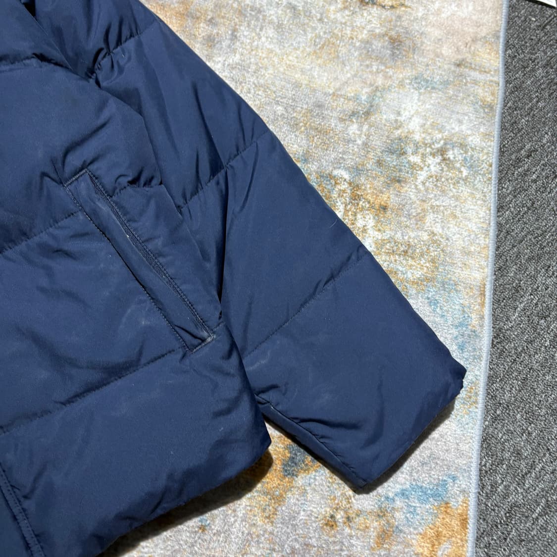 폴로 래드포니 네이비 후드패딩 상품이미지2