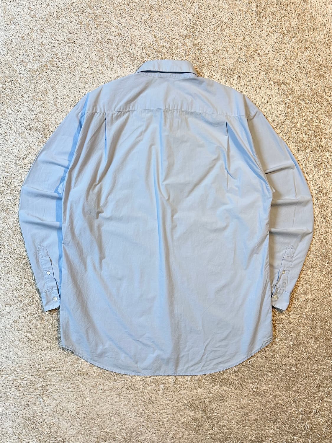 매장판) 23ss 단톤 DANTON 코튼 셔츠 스카이블루 44 상품이미지4