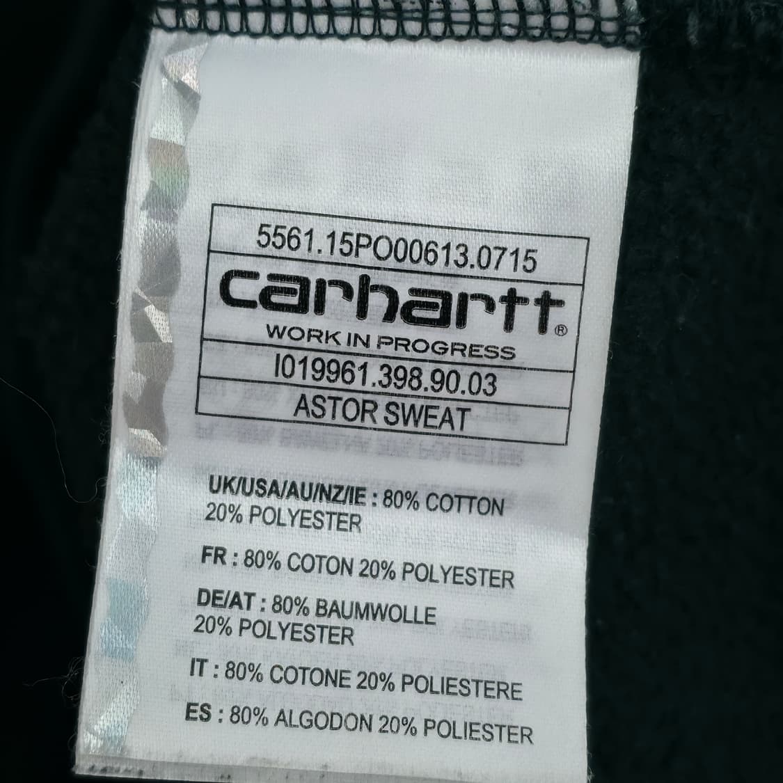 [L] 칼하트 wip 그린 맨투맨 상품이미지5