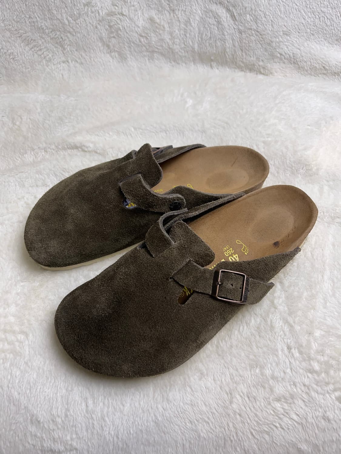 [40] 버켄스탁 보스턴 스웨이드  || 260 상품이미지2