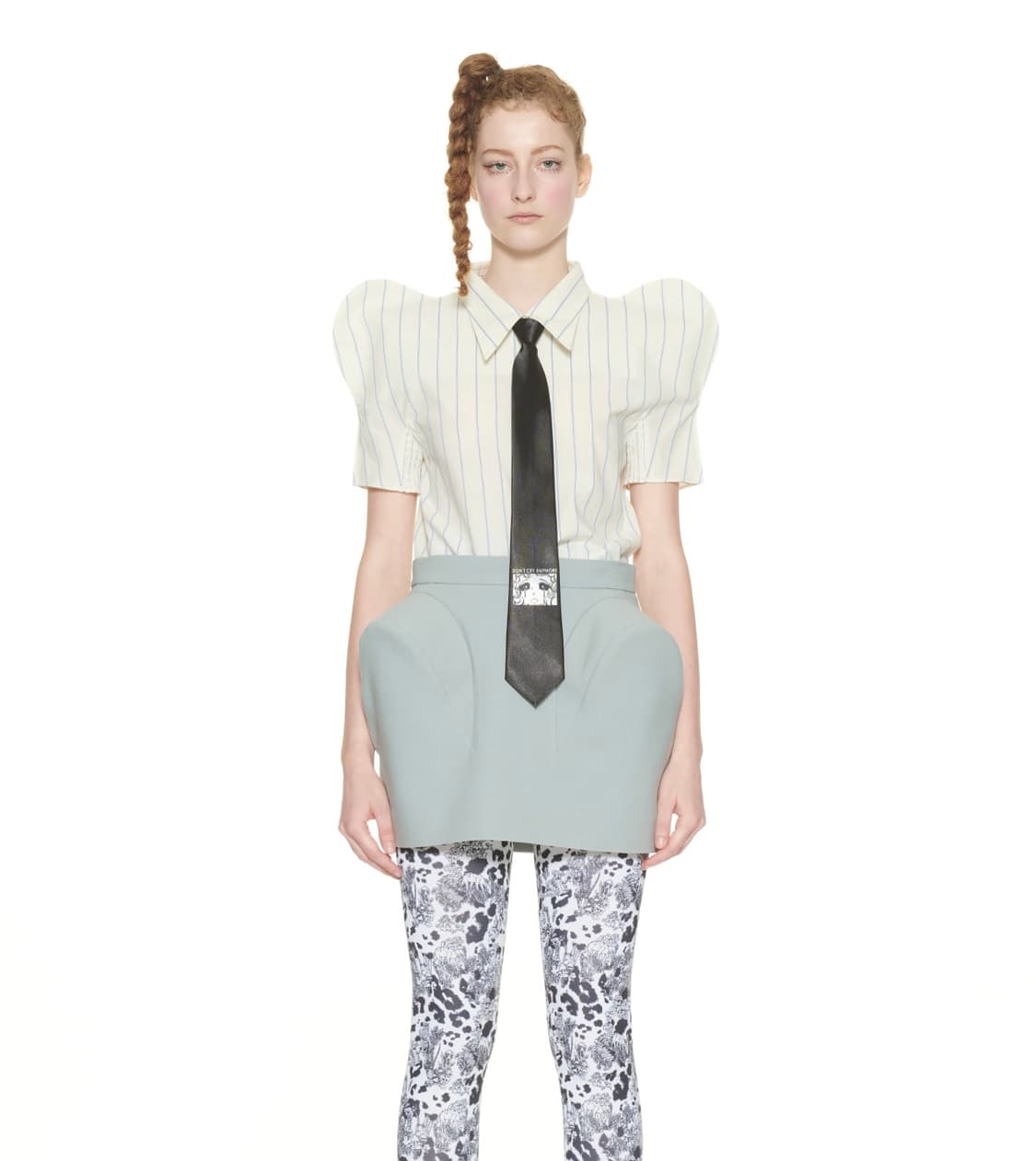 pushbutton HUMP SHOULDER SHIRT 퍼프 셔츠 상품이미지1