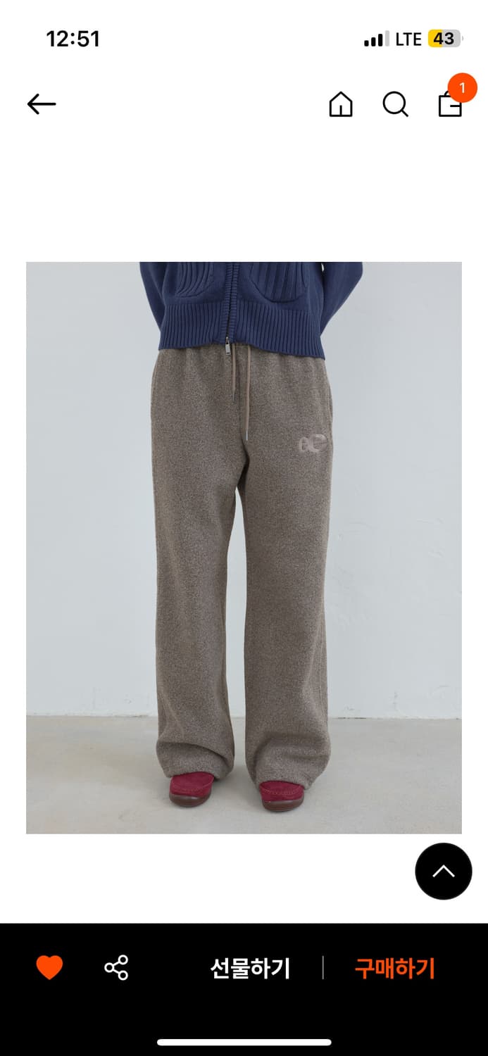 엔조블루스 팬츠 상품이미지1