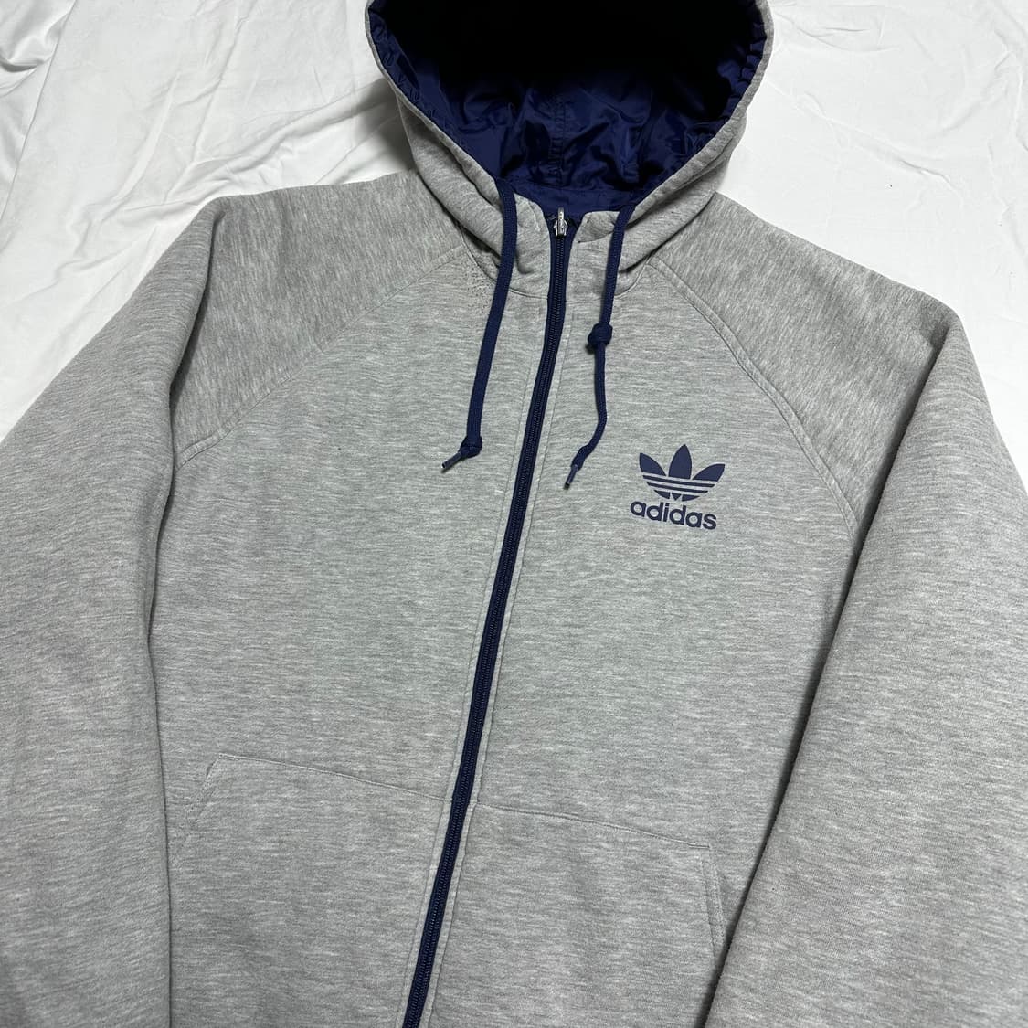 XL 아디다스 불꽃 리버시블 후드점퍼 상품이미지3