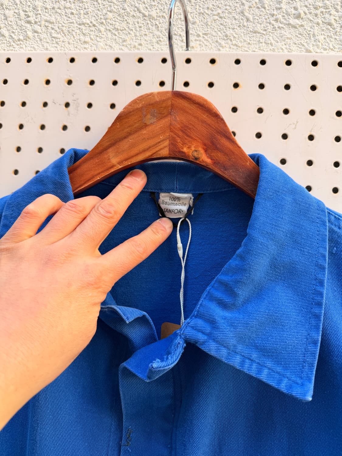 OLD VINTAGE WASHED BLUE 빈티지 프렌치워크자켓 상품이미지8